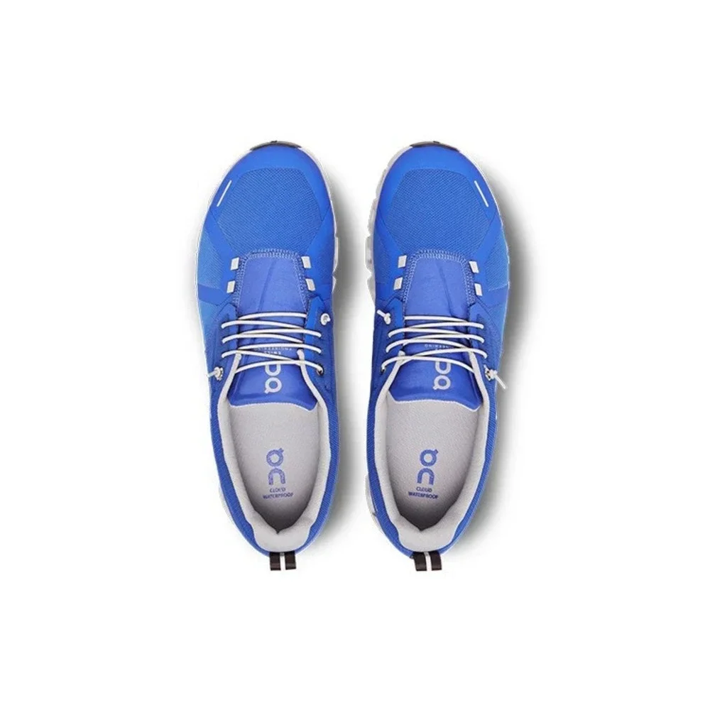 On Cloud Cloud 5 Waterproof Mens Sz 8 Running Shoes Cobalt Glacier Blue 59.98345